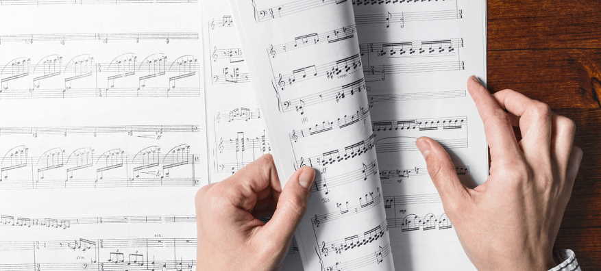 bar and a measure in music